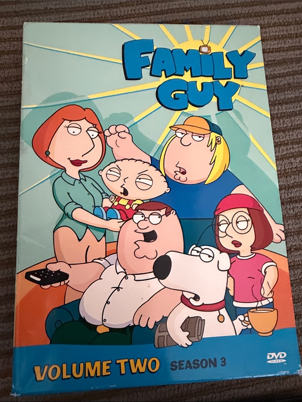 Family Guy Season 3 Volume Two DVD - Blue Cover